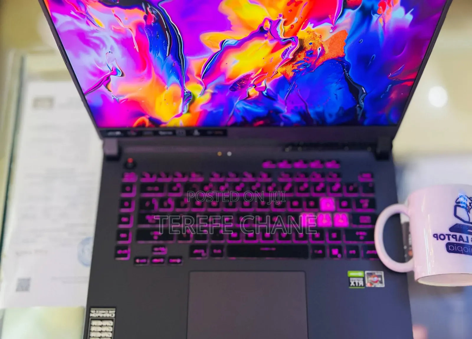 New Laptop Asus ROG Strix G16 G614 16GB AMD Ryzen 9 SSD 512GB