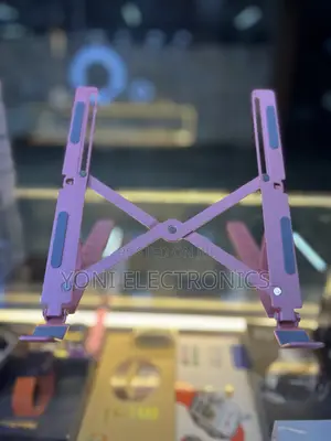 Adjustable Laptop Stand –Ergonomic X-Frame Riser for Laptops Tablets