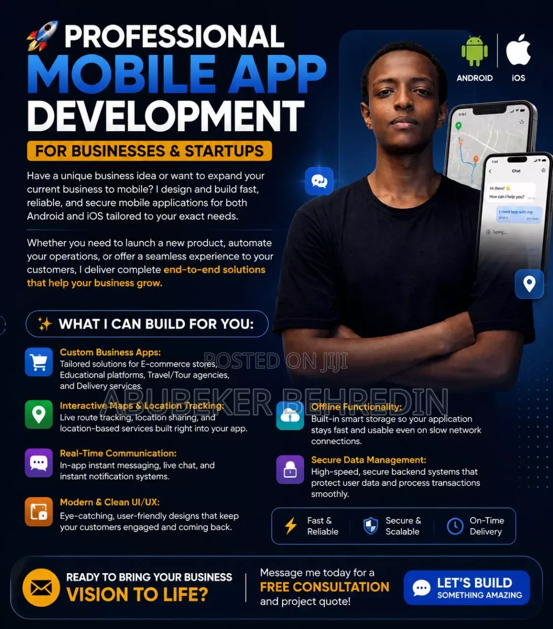 Professional Mobile Application Development for Businesses Startups