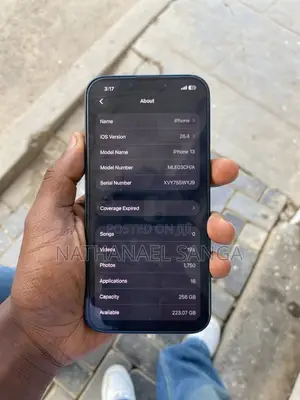 New Apple iPhone 13 256 GB Black