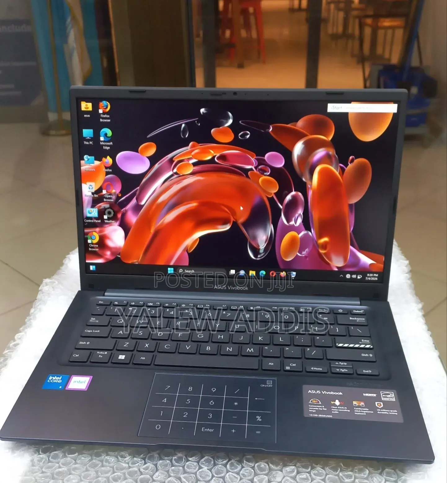 New Laptop Asus Vivobook 15 16GB Intel Core i5 SSD 512GB