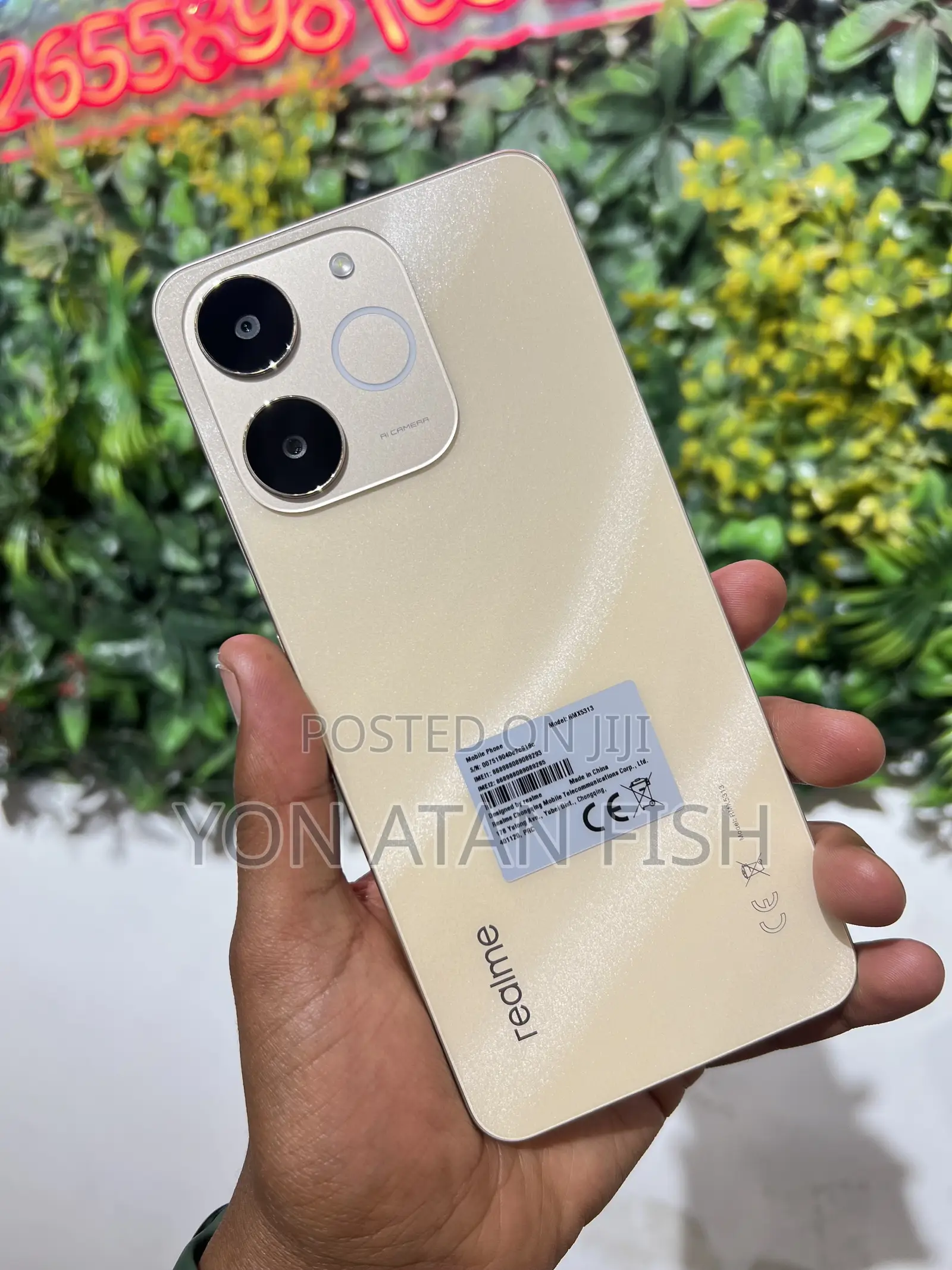 Realme Note 70T 256 GB Gold