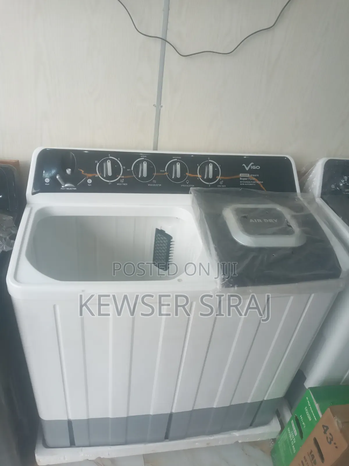 Vigo 14kg Washing Machine Manual System
