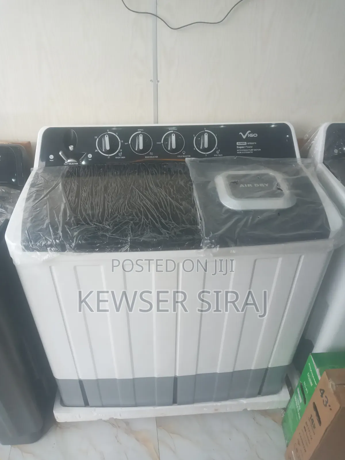 Vigo 14kg Washing Machine Manual System