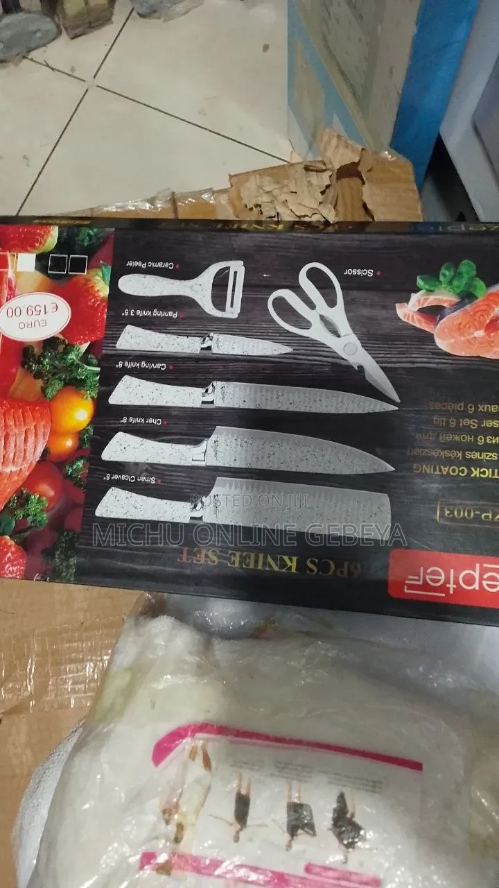 Quality 6PC KNIFE SET/ Free Delivery