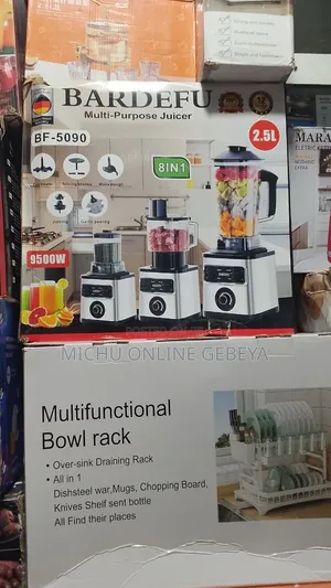 Bardefu BF-5090 8-in-1 Multi-Purpose Food Processor/ Free Delivery