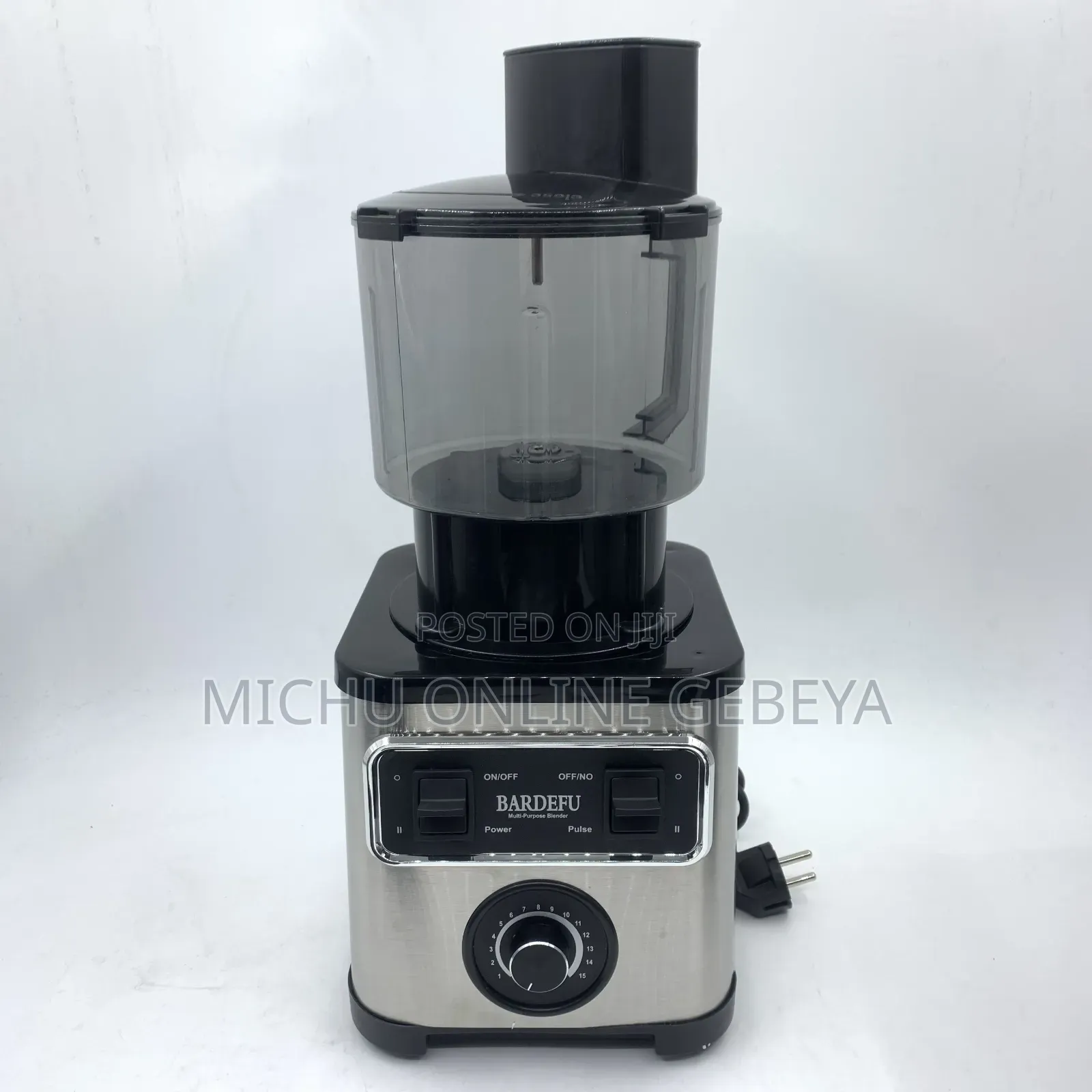 Bardefu 8-in-1 ባለ ብዙ አገልግሎት ምግብ ማቀነባበሪያ Food Processor/Free Delivery