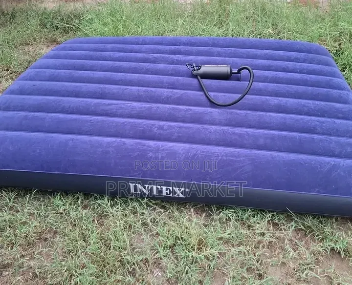 Intex Inflatable Air Bed With Electric Pump | 152 X 203 X 25
