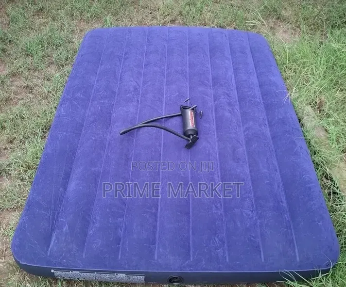 Intex Inflatable Air Bed With Electric Pump | 152 X 203 X 25