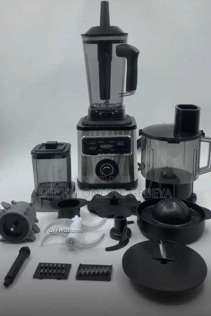 Bardefu 8-in-1 ባለ ብዙ አገልግሎት ምግብ ማቀነባበሪያ Food Processor/Free Delivery