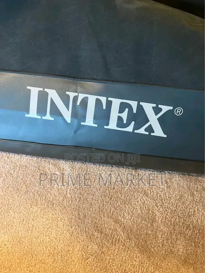 Intex Inflatable Air Bed With Electric Pump | 183 X 203 X 25 Cm