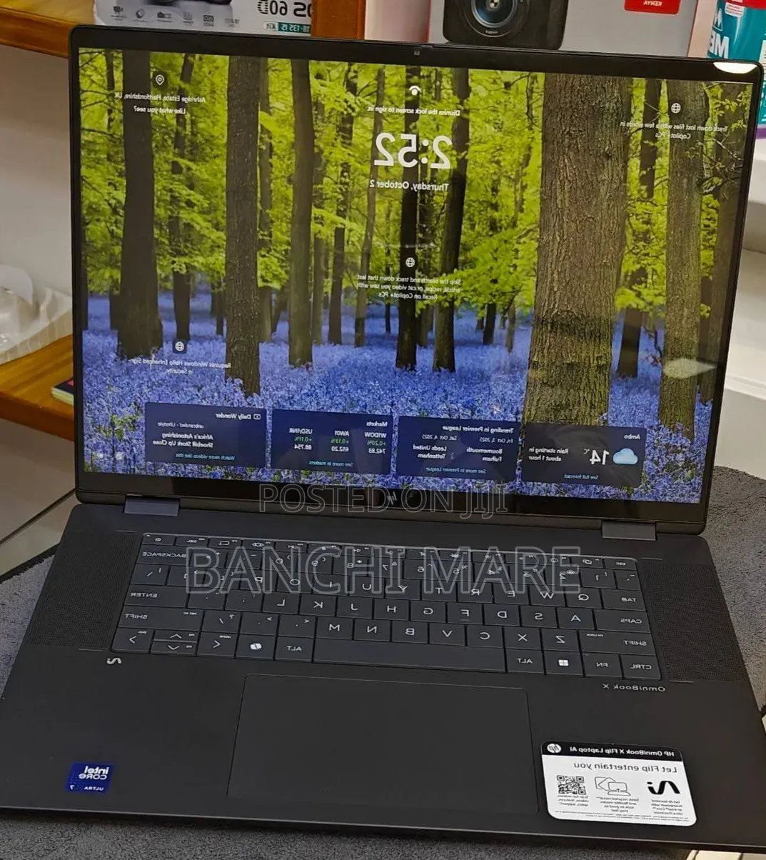 New Laptop HP OmniBook X Flip 16" 16GB Intel Core Ultra 7 SSD 1T