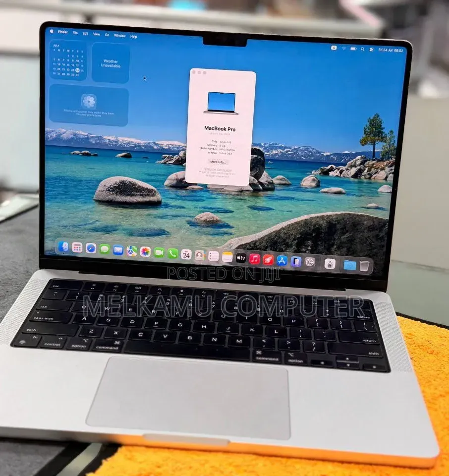New Laptop Apple MacBook Pro 2023 M3 8GB Apple M3 SSD 512GB