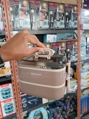 Beduso 2 Layer Stainless Steel Lunch Box Set