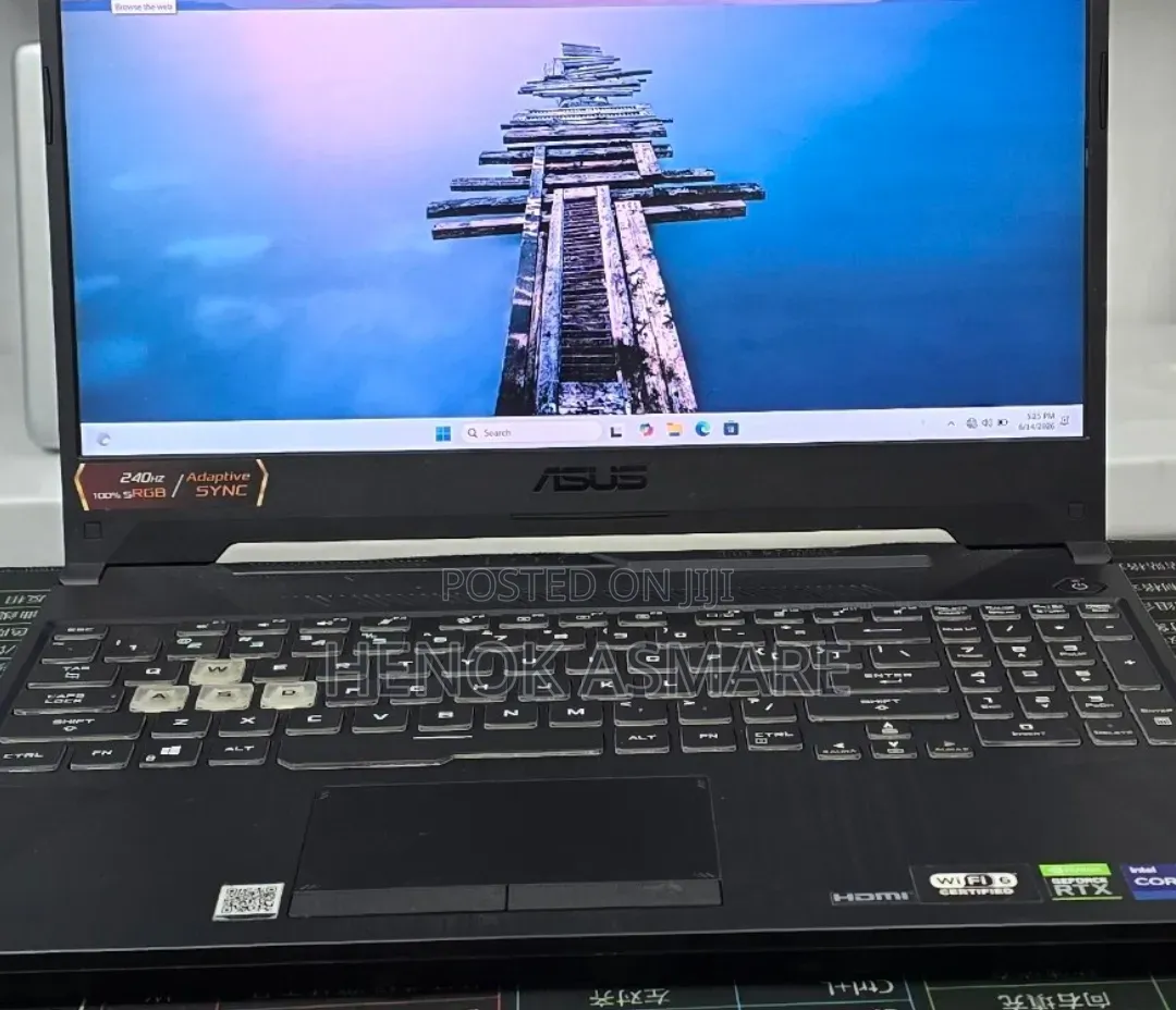 New Laptop Asus TUF Gaming A15 16GB Intel Core i7 SSD 512GB
