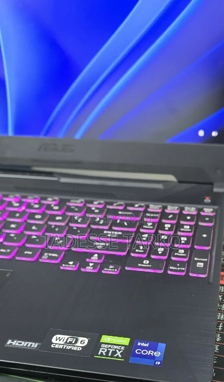 New Laptop Asus TUF Gaming F15 16GB Intel Core i9 SSD 512GB