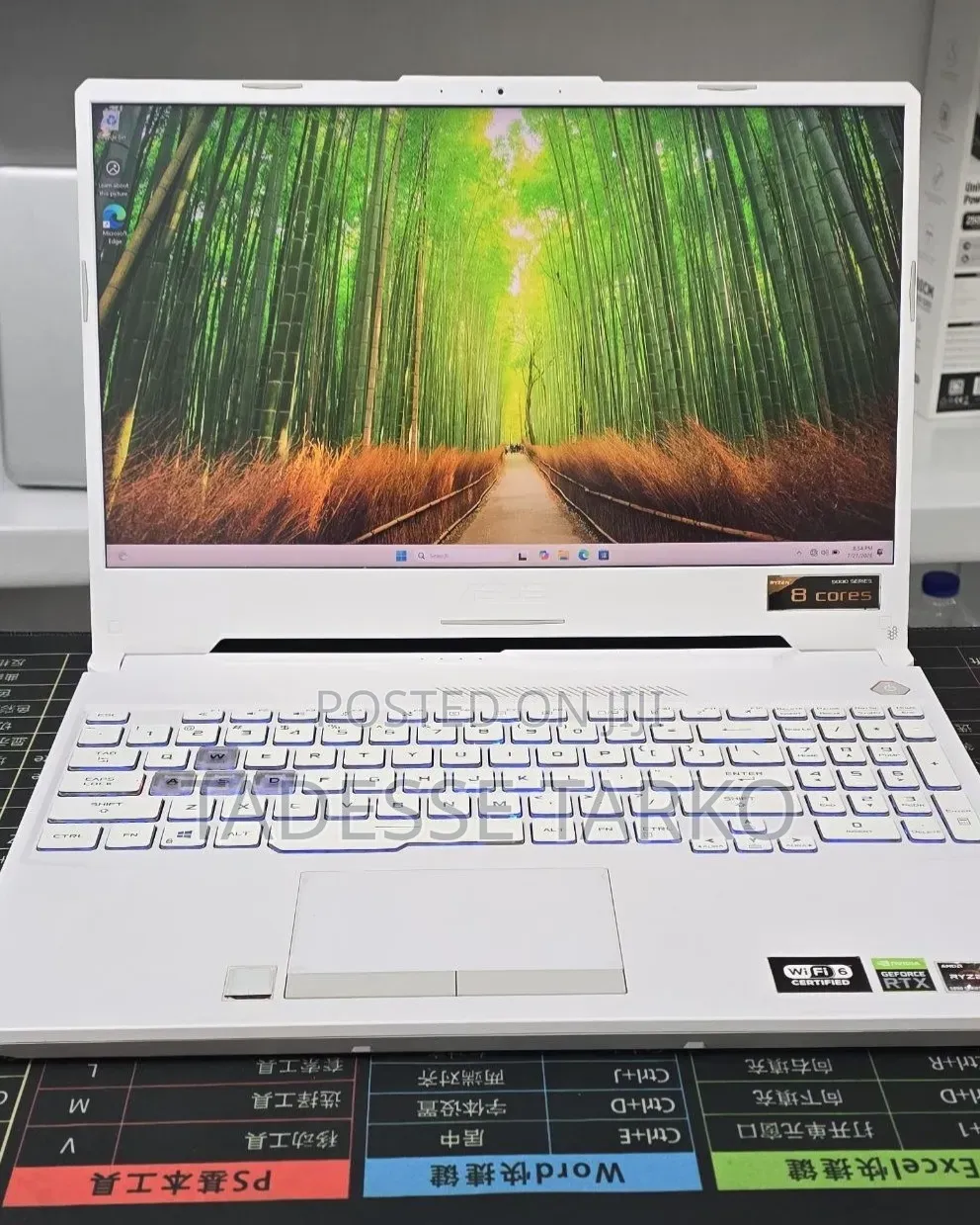 New Laptop Asus TUF Gaming A15 16GB AMD Ryzen 9 SSD 512GB