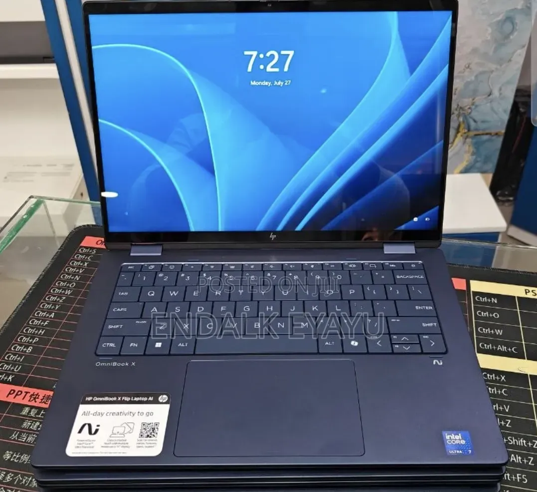 New Laptop HP OmniBook X Flip 14" 16GB Intel Core Ultra 7 SSD 1T