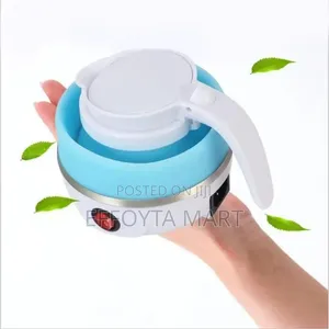 Foldable Electric Kettle – 600ml ተጣጣፊ የኤሌክትሪክ ሶኬት የሚሰራ ቦይለር