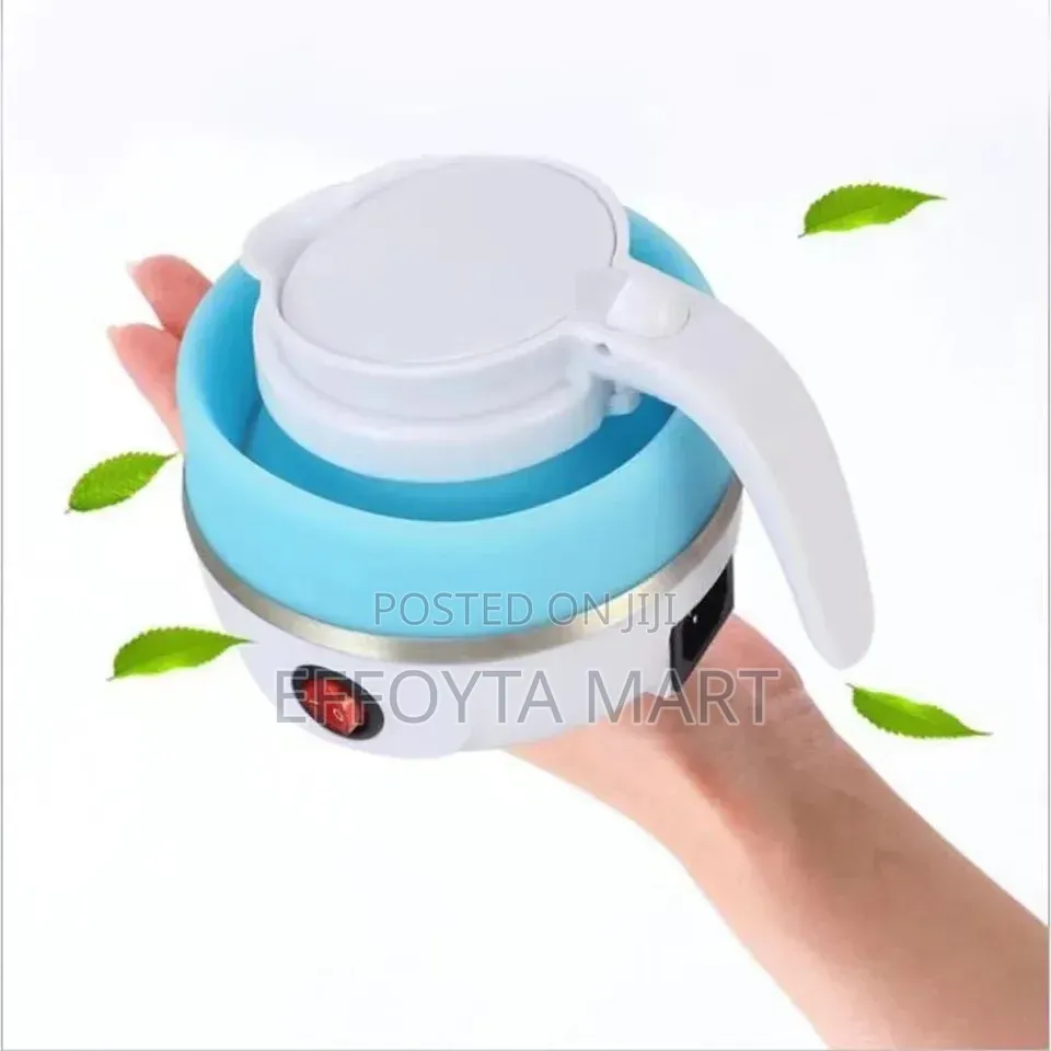Foldable Electric Kettle – 600ml ተጣጣፊ የኤሌክትሪክ ሶኬት የሚሰራ ቦይለር