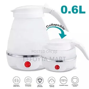 Foldable Electric Kettle – 600ml ተጣጣፊ የኤሌክትሪክ ሶኬት የሚሰራ ቦይለር