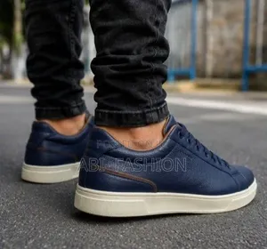 Timberland Men's Casual Navy Blue Leather Master Quality