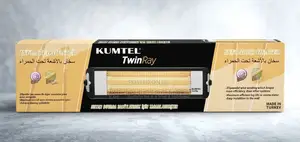 KUMTEL Room Heater TwinRay Infrared Heater
