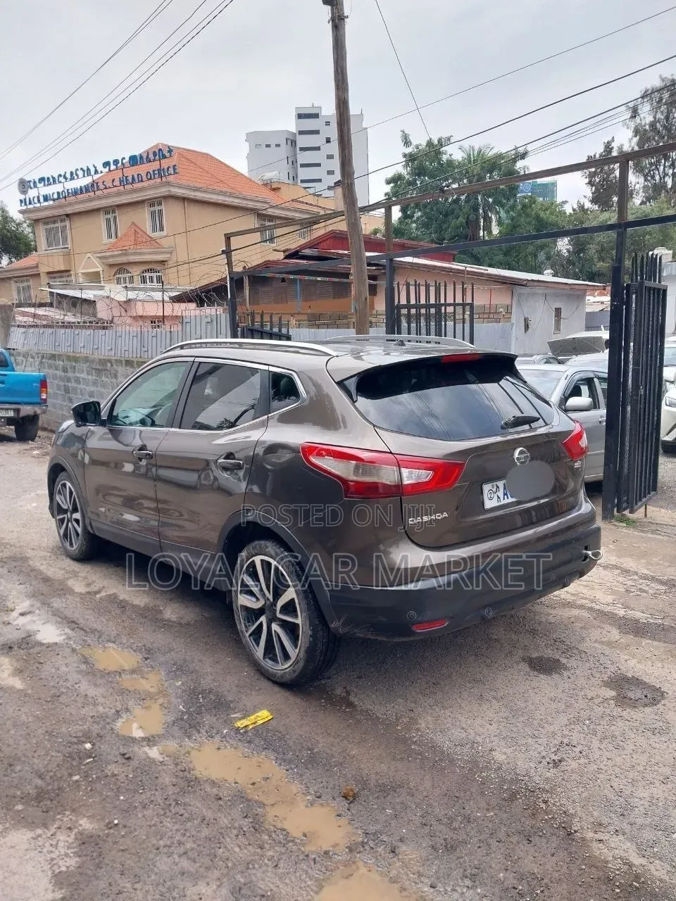 Nissan Qashqai 2017 Brown