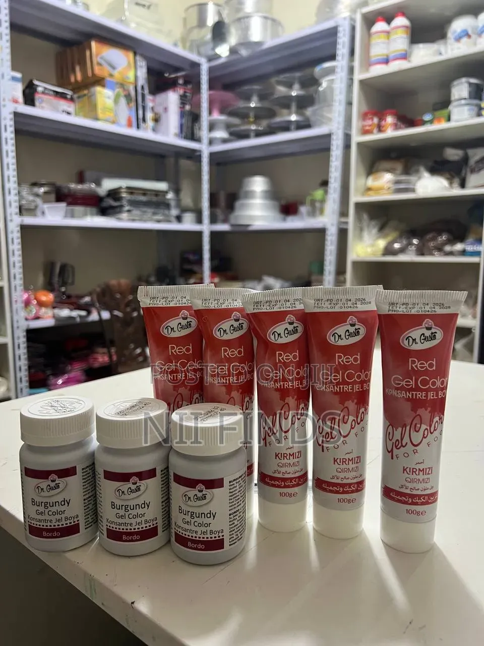 Dr Gusto Gel Food Color