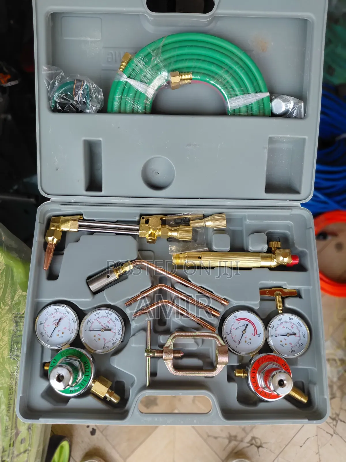 Portable Gas Welding and Cutting Torch Kit