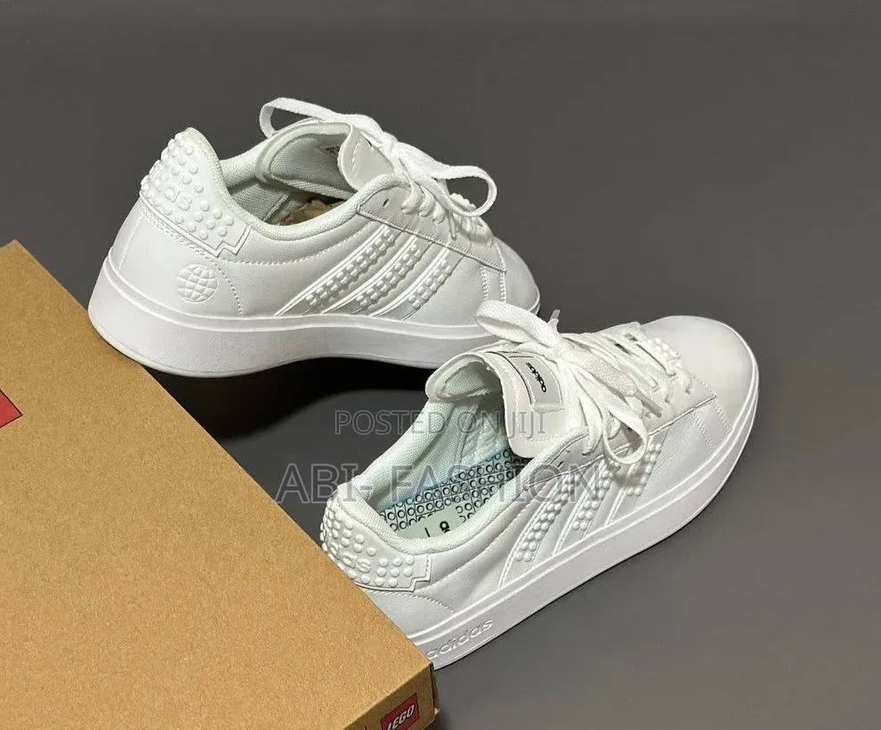 Adidas Unisex Grand Court X Lego 2.0 "Triple White