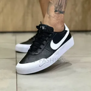 Nike Court Shot "Black/White " Classic Leather