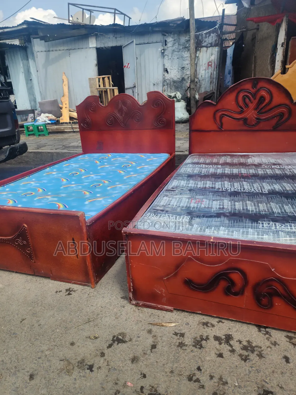 1.20m Beds በመጠኑ ያገለገሉ አልጋዎች