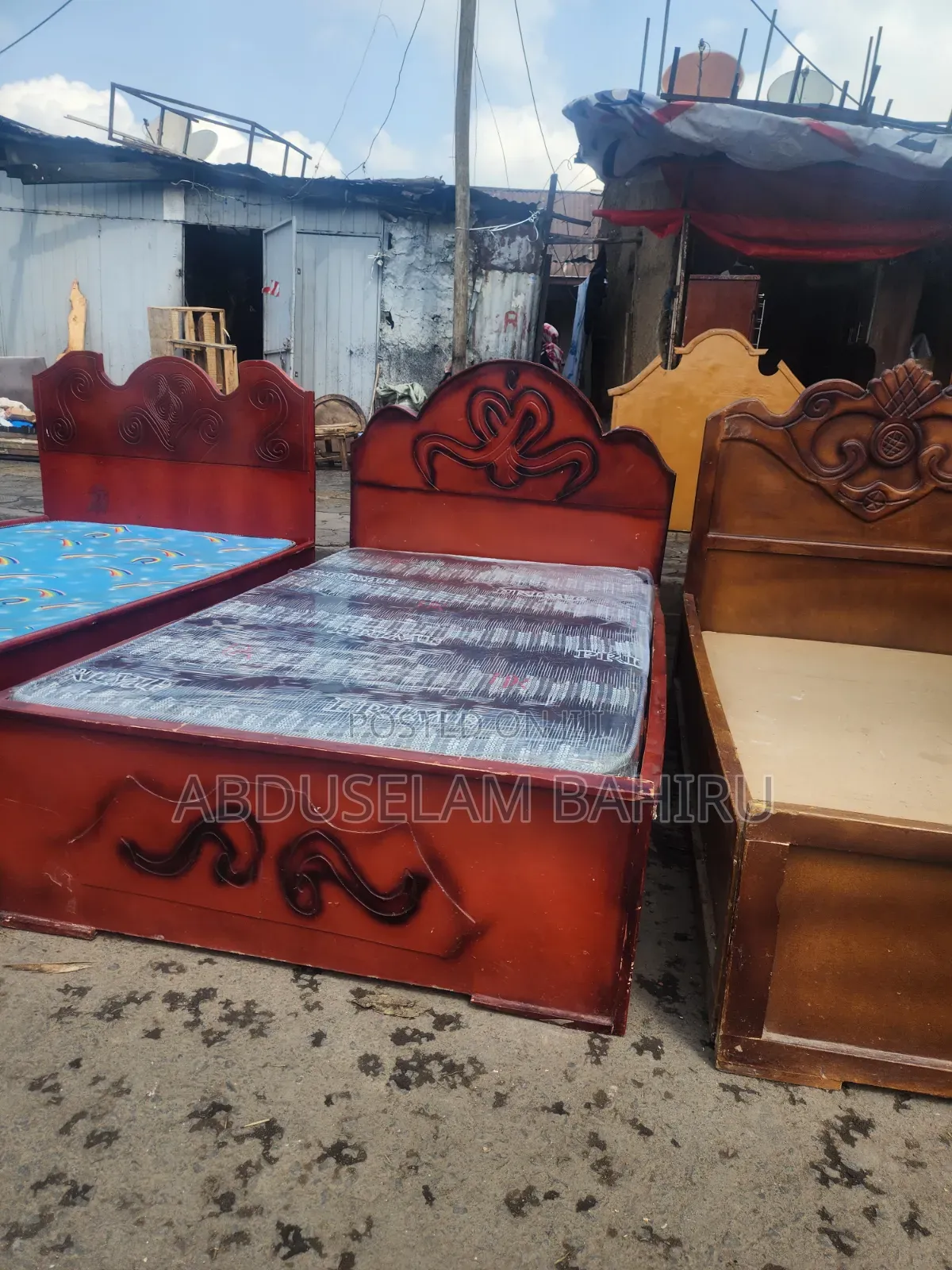 1.20m Beds በመጠኑ ያገለገሉ አልጋዎች