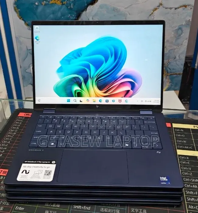 New Laptop HP OmniBook X Flip 14" 16GB Intel Core Ultra 7 SSD 512GB