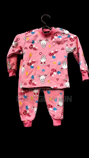 Cute Pink Pajama Set