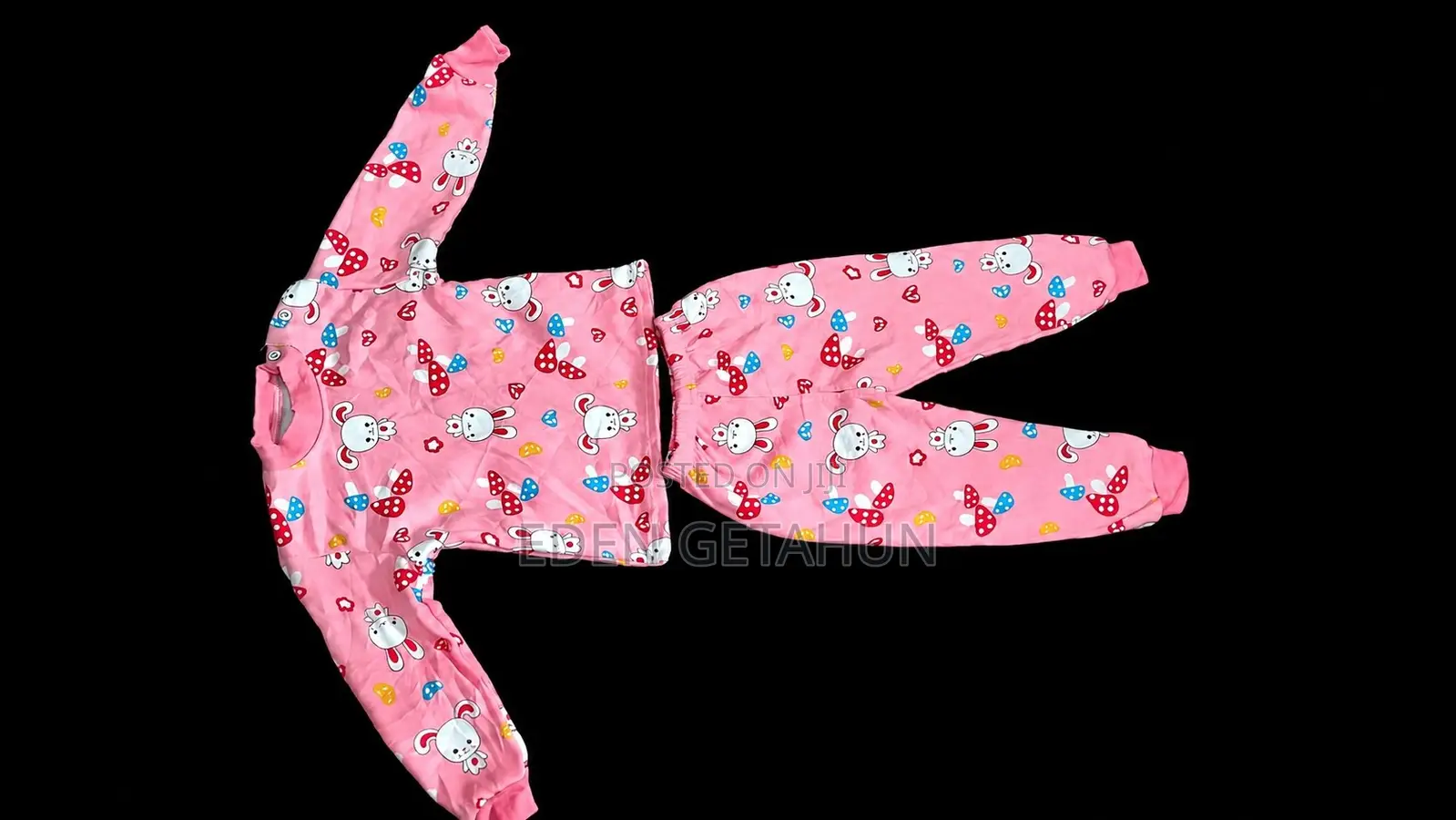 Cute Pink Pajama Set