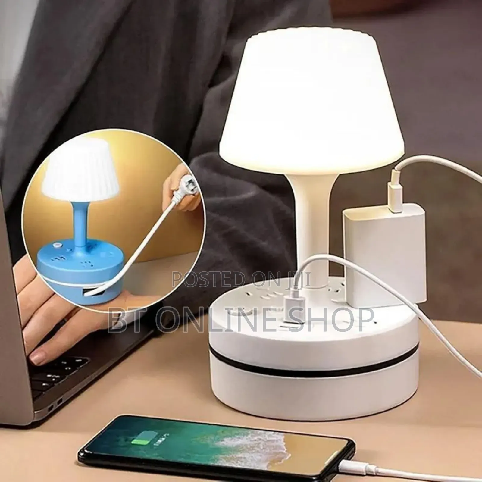 All in One Table Lamp Socket