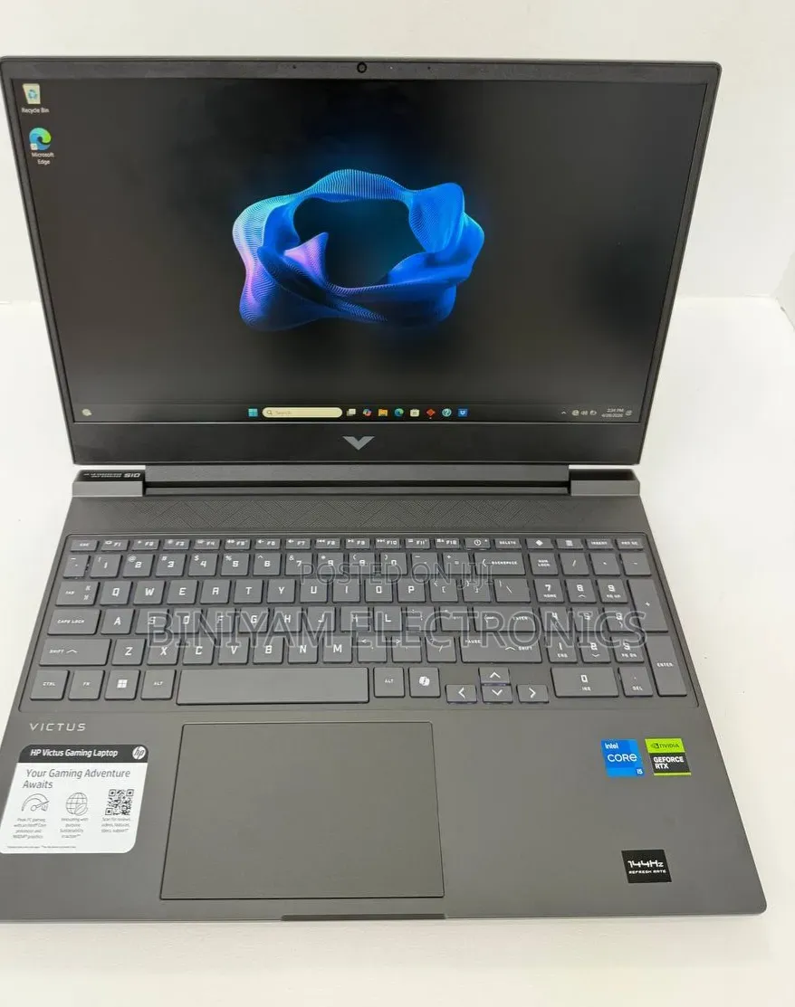 New Laptop HP Victus 15 16GB Intel Core i5 SSD 512GB