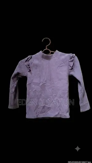 Kids' Soft Purple Cotton Top