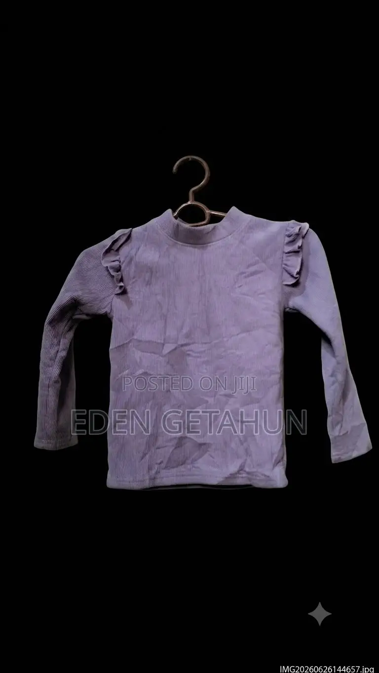 Kids' Soft Purple Cotton Top