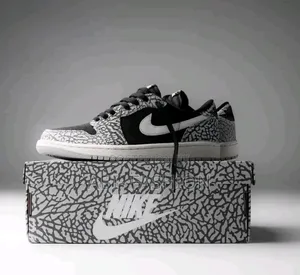 Nike Air Jordan 1 Low "Black #Cement