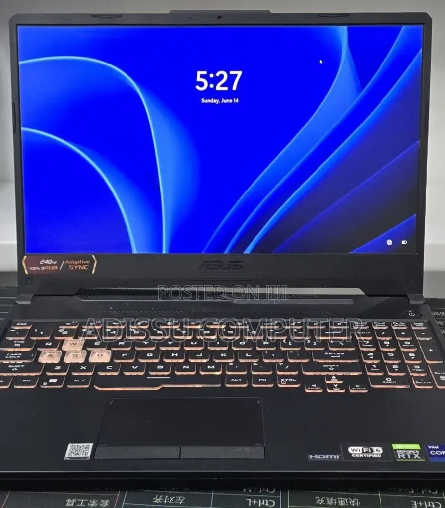 New Laptop Asus TUF Gaming A15 16GB Intel Core i9 SSD 512GB