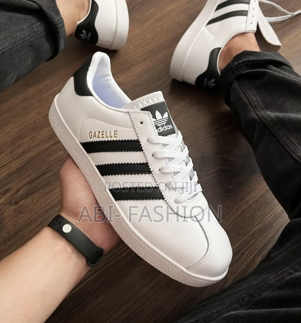 Adidas Gazelle OG "White X Black" Leather Unisex