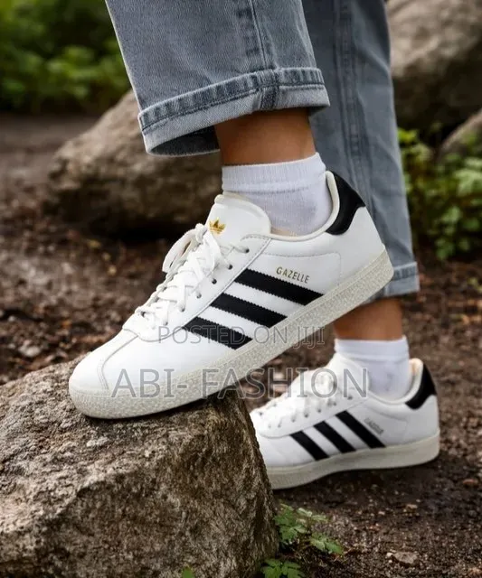 Adidas Gazelle OG "White X Black" Leather Unisex