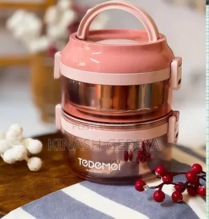 Tedemei 2 Layers Stainless Steel Lunch Box