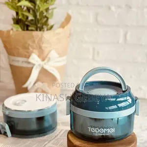 Tedemei 2 Layers Stainless Steel Lunch Box