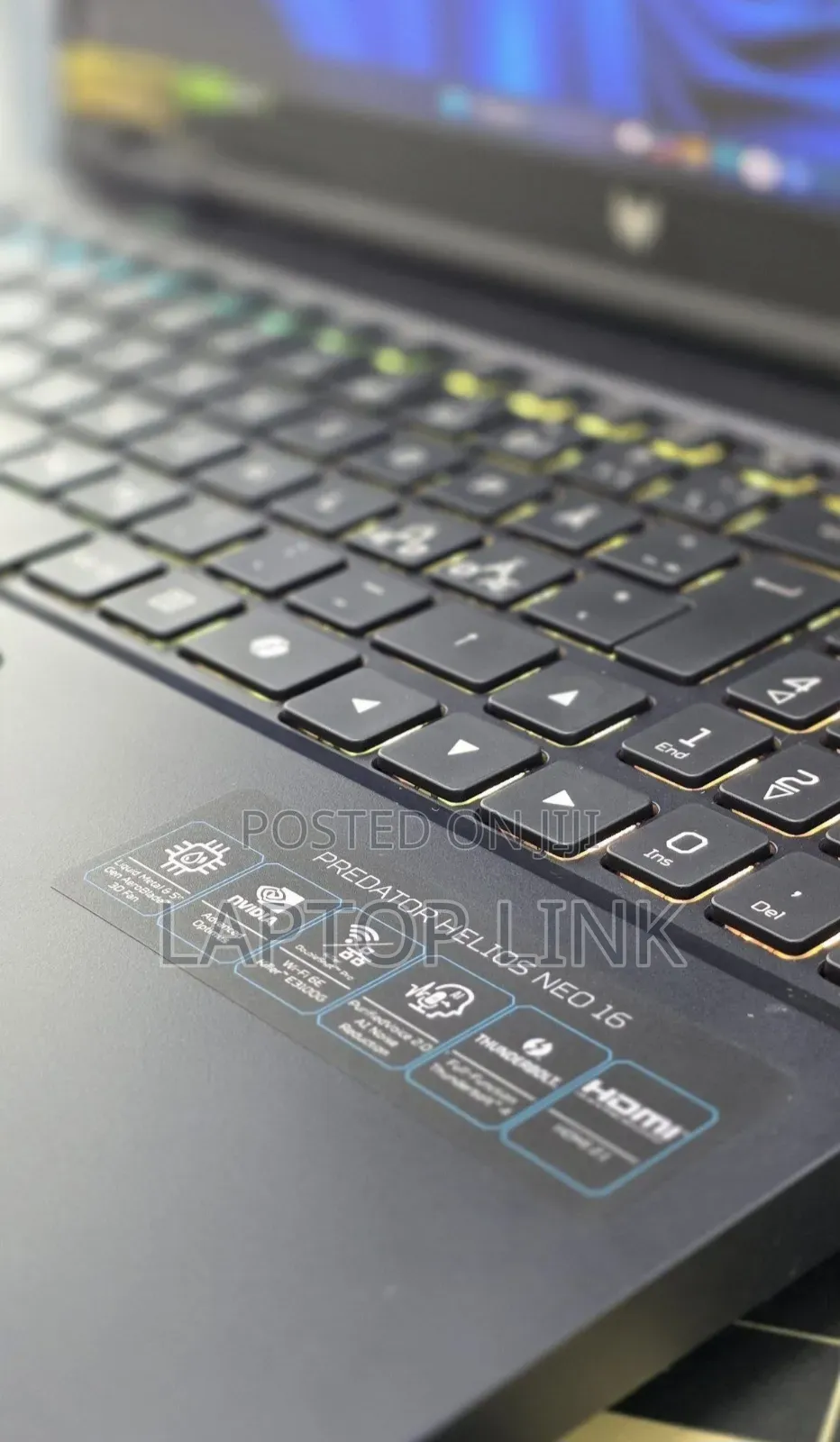 New Laptop Acer Predator Helios Neo 16 16GB Intel Core i9 SSD 1T