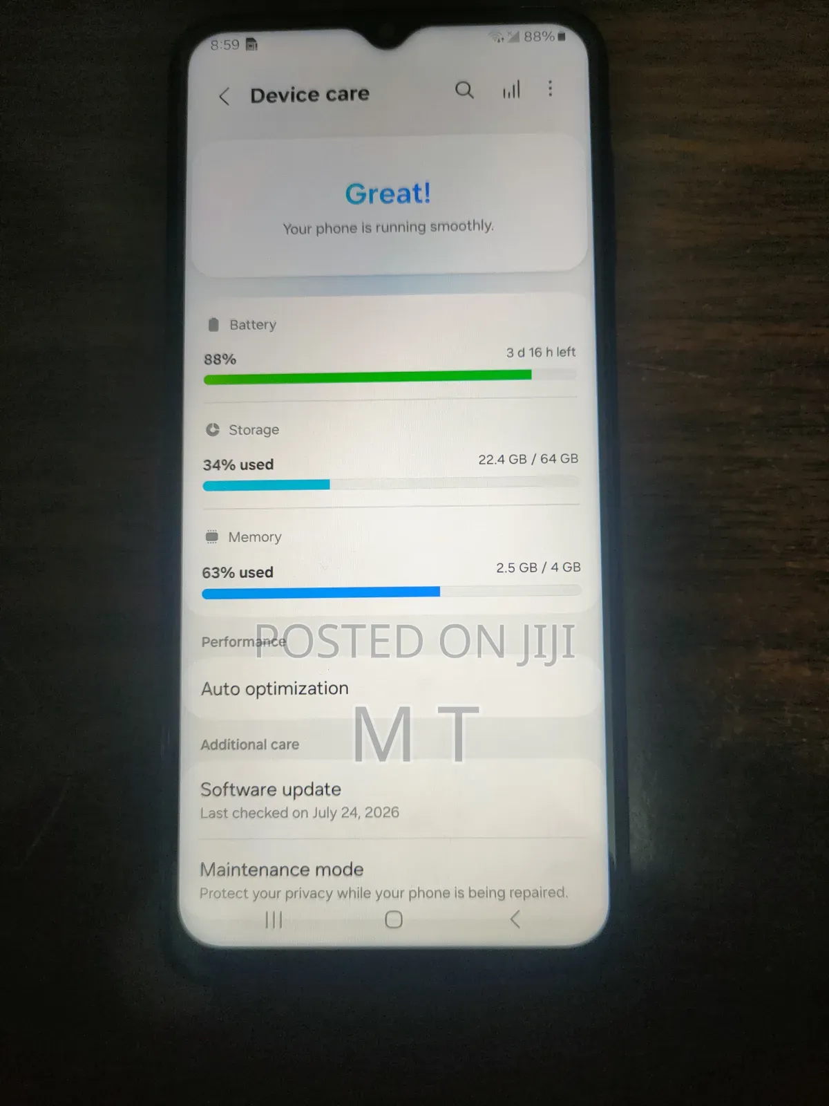 New Samsung Galaxy A23 5G 64 GB Black
