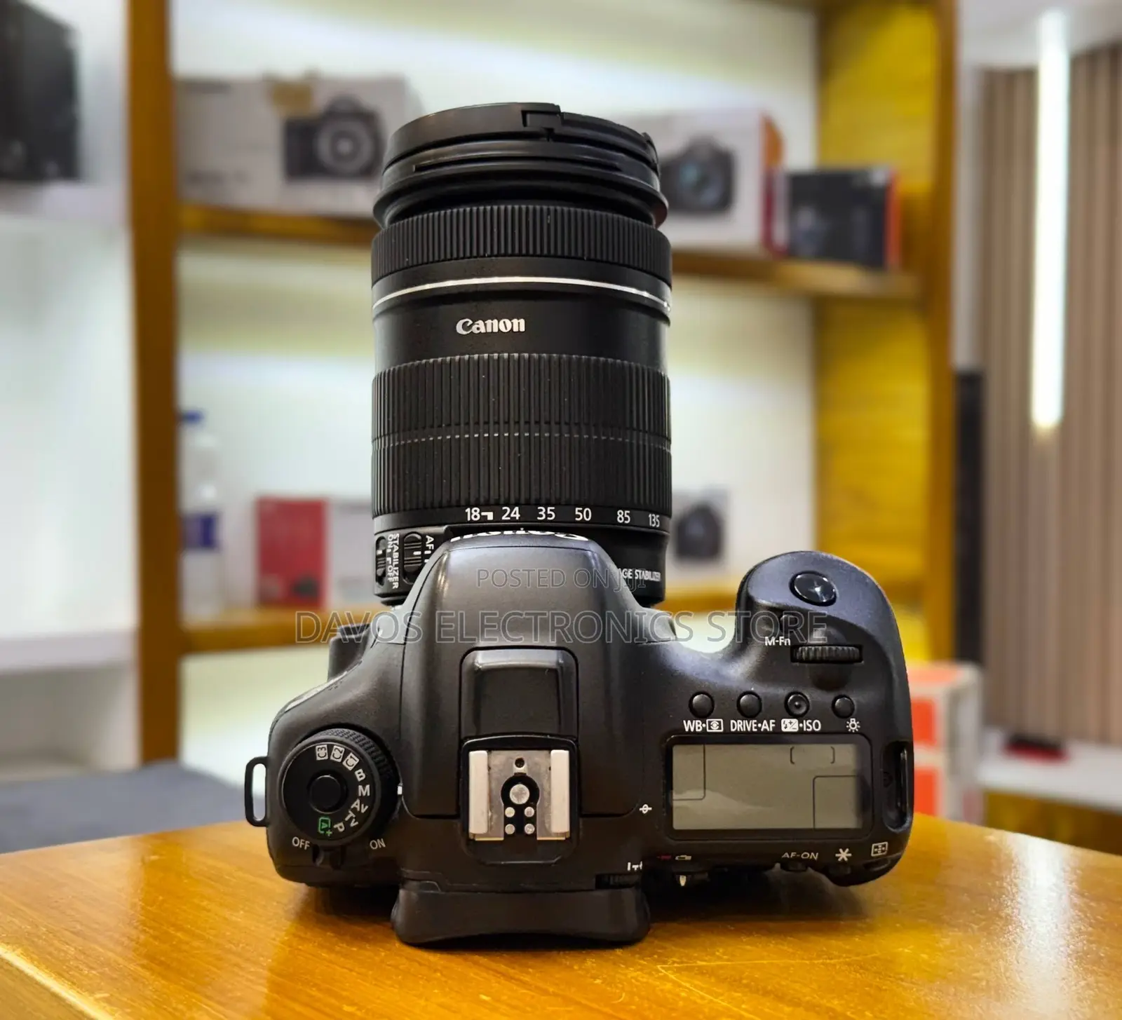 Canon EOS 7D Mark II DSLR Camera With 18-135mm Lens